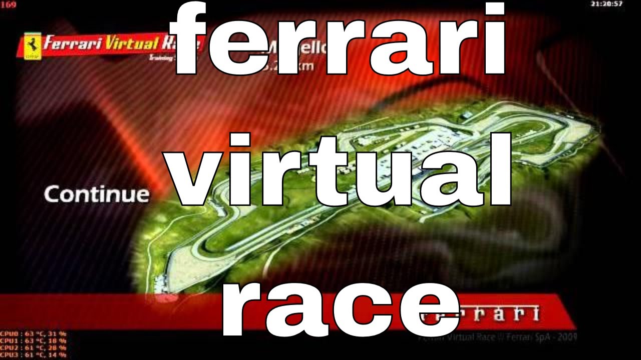 ferrari virtual race image